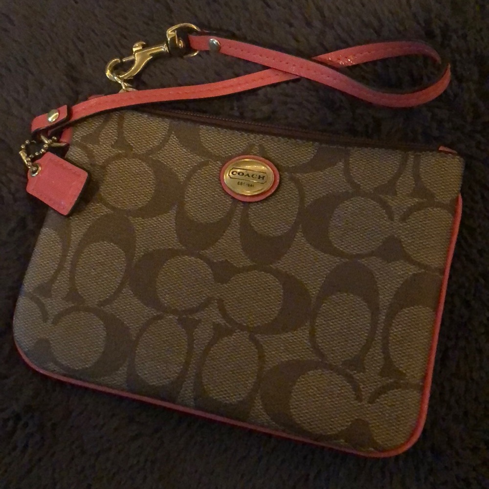 Coach wristlet
